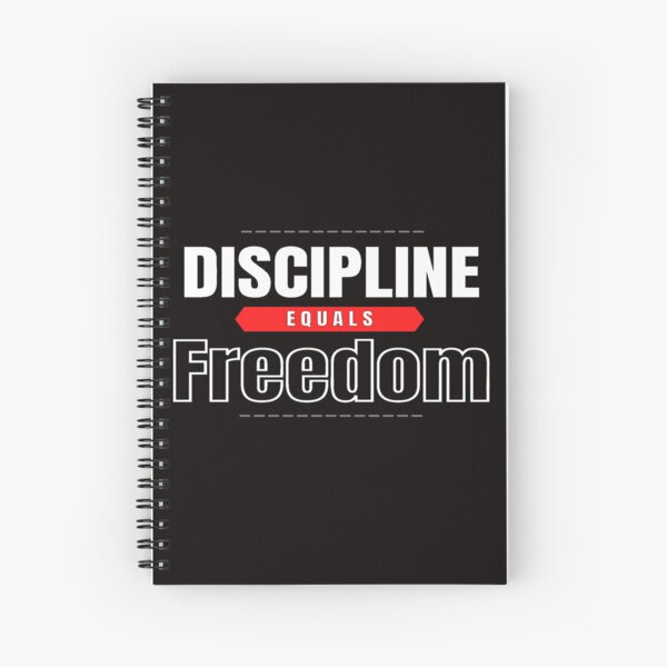 Item preview, Discipline Equals Freedom Jocko Willink Quote designed and sold by HootVault.