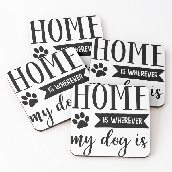 Item preview, Home is where my dog is designed and sold by ninjageese.