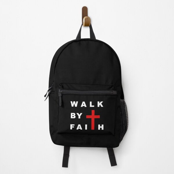 Item preview, Walk by Faith Christian Cross Quote designed and sold by LindaCooke.