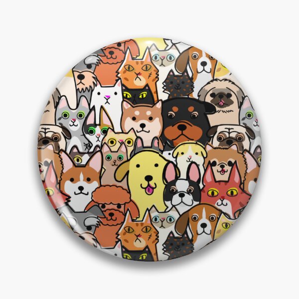 Item preview, Suspension Cats And Dogs Crowded Funny Cute Kawaii Cats Kitty Kittens Pet Lovers Sock Gift Idea  designed and sold by Dr.YesOrNo.
