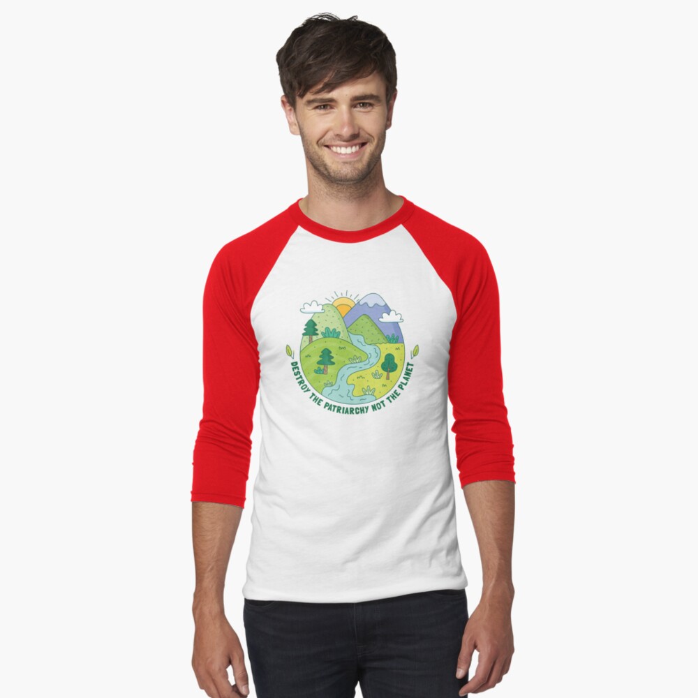 Item preview, Baseball ¾ Sleeve T-Shirt designed and sold by KMIKBAL7.