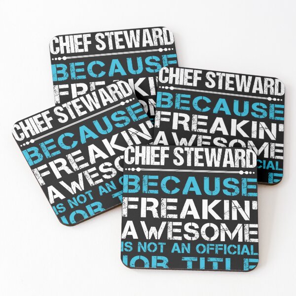Item preview, Chief Steward T Shirt - Freaking Awesome Job Gift Item Tee designed and sold by oetate4774.