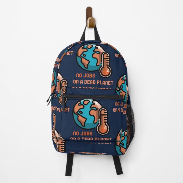 Item preview, No Jobs On A Dead Planet. Climate Change Awareness designed and sold by Rebel-Design.