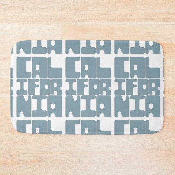 Item preview, California - Tourmaline Blue designed and sold by boxedspaper.