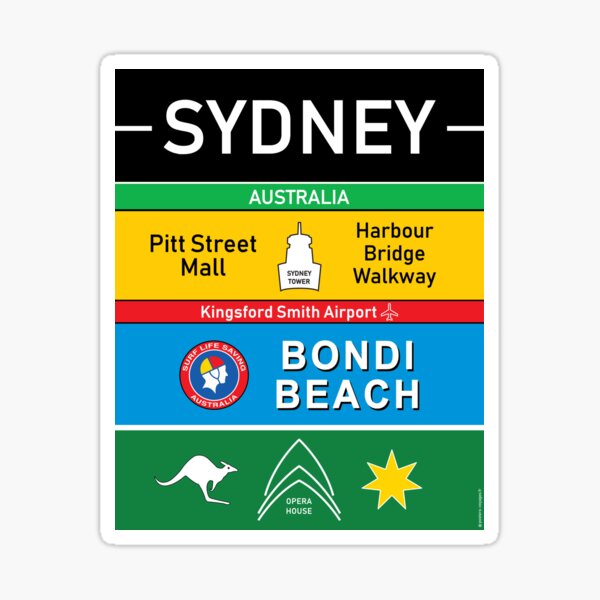 Item preview, Sydney Australia Bondi Beach Surf Travel Vintage Poster designed and sold by PB Mary.