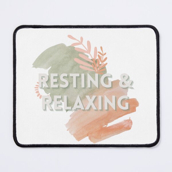 Item preview, Resting and Relaxing Watercolor designed and sold by Levated.