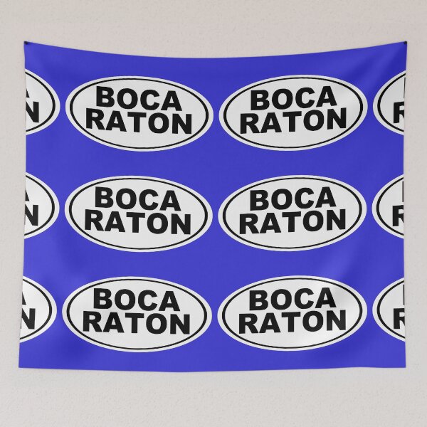 Item preview, Boca Raton Florida Oval Design designed and sold by KWJphotoart.