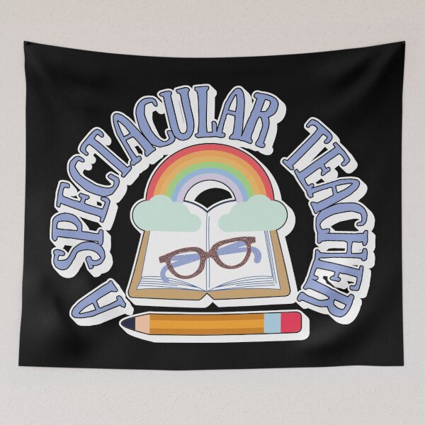 Item preview, A Spectacular Teacher, Fun And Colorful Design For A Special Teacher designed and sold by TrulyEpoque.