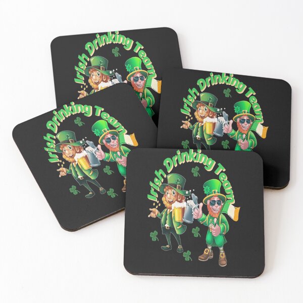 Item preview, Irish Drinking Team, Let The Shenanigans Begin, Lucky Shamrock Irish Culture, Shenanigans Squad   designed and sold by Adri Barnard.