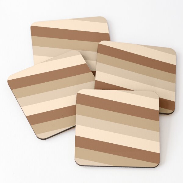 Item preview, Neutral color slant stripes designed and sold by KheinJohn.