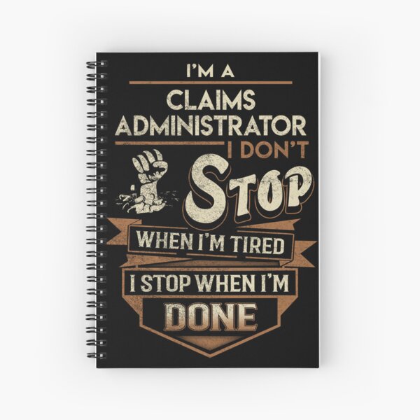 Item preview, Claims Administrator T Shirt - I Stop When Done Job Gift Item Tee designed and sold by natalinedk.