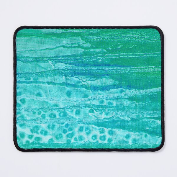 Item preview, Seafoam Green Turquoise Teal Abstract Ocean Art Painting designed and sold by TessAndre.