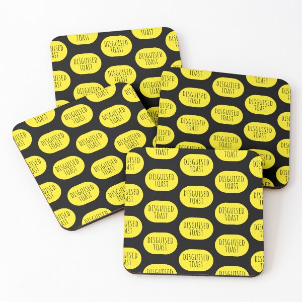 Item preview, Disguised toast yellow and Black designed and sold by Creative Life.