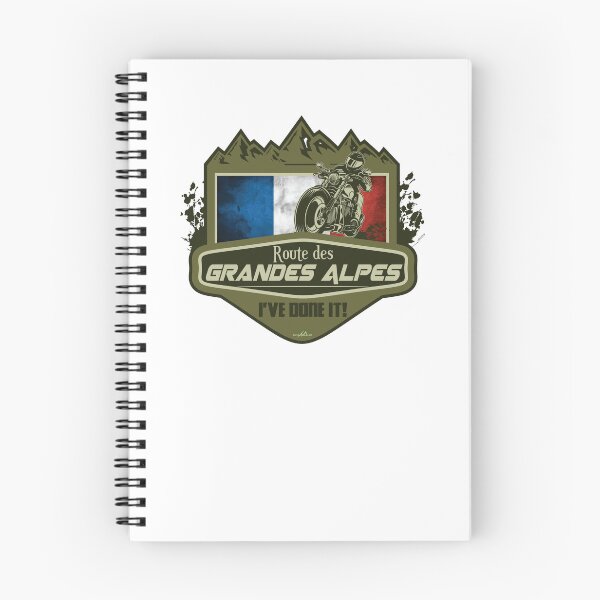 Item preview, Route des Grandes Alpes France Motorcycle Ive Done It! Sticker T-Shirt 01 designed and sold by OuterShellUK.