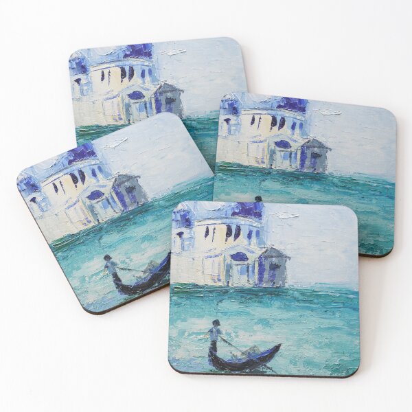 Item preview, Venice Cityscape Oil Painting Print designed and sold by NatalyMak.