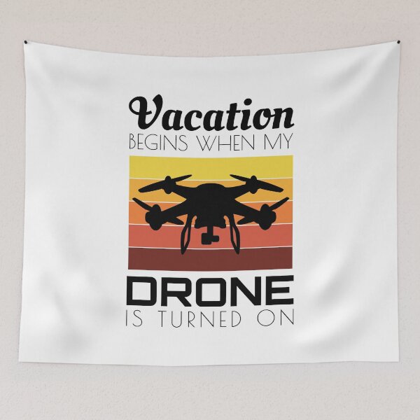 Item preview, FPV Drone Racing Quadcopters RC Pilot Vintage Retro designed and sold by TastefulTees.