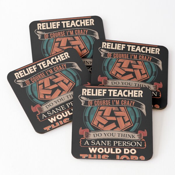 Item preview, Relief Teacher T Shirt - Sane Person Job Gift Item Tee designed and sold by vonnie38uo.