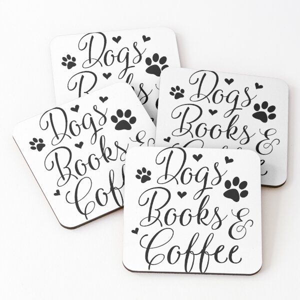 Item preview, Dogs, Books, Coffee designed and sold by ninjageese.