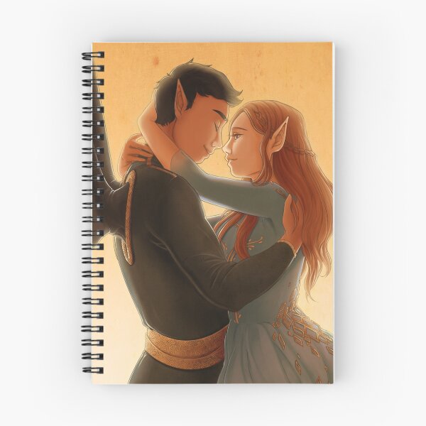 Item preview, Fae Couple (Rhysand & Feyre) designed and sold by eachronicles.