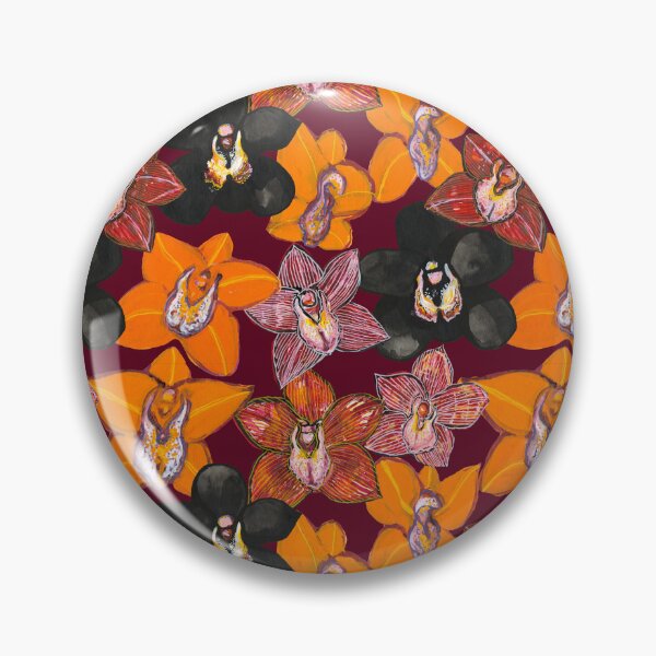 Item preview, Orchids dense designed and sold by hunkyfrog.