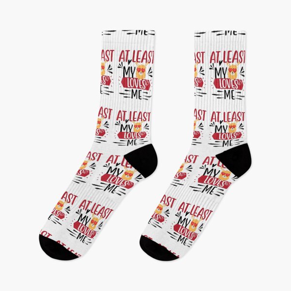 Item preview, Funny Love Quote: At Least My Llama Loves Me designed and sold by AmeliaStore1.