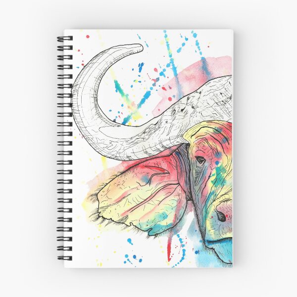 Item preview, Buffalo Watercolour designed and sold by LPDesignsAndArt.
