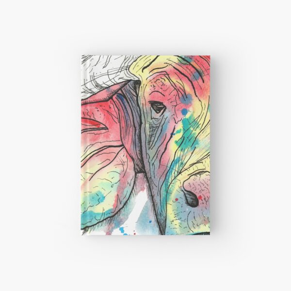 Buffalo Watercolour Hardcover Journal