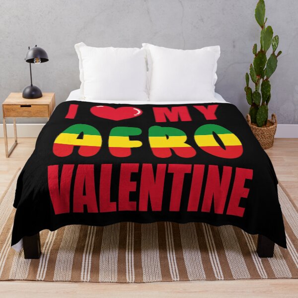 Item preview, I Love My Afro Valentine -  Valentine's Day Design - LOVE - Black History Month T-Shirt designed and sold by TeesForTheWorld.