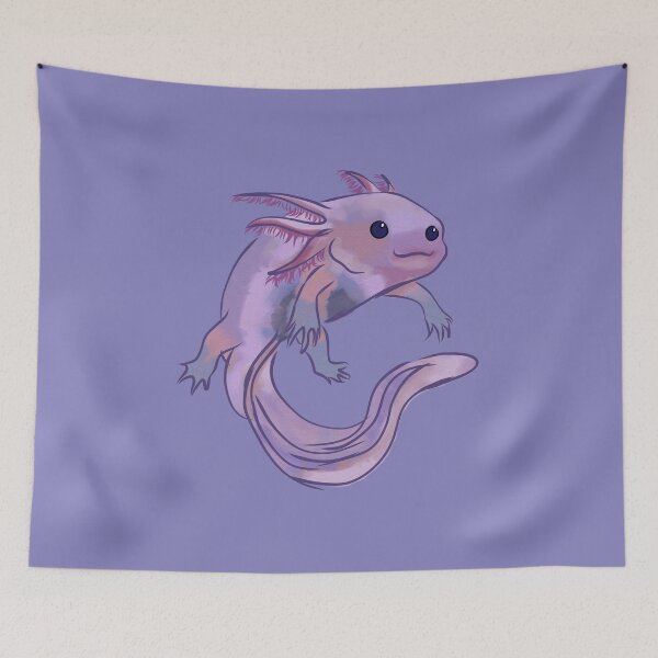 Item preview, Watercolor Axolotl  designed and sold by aecdesign.
