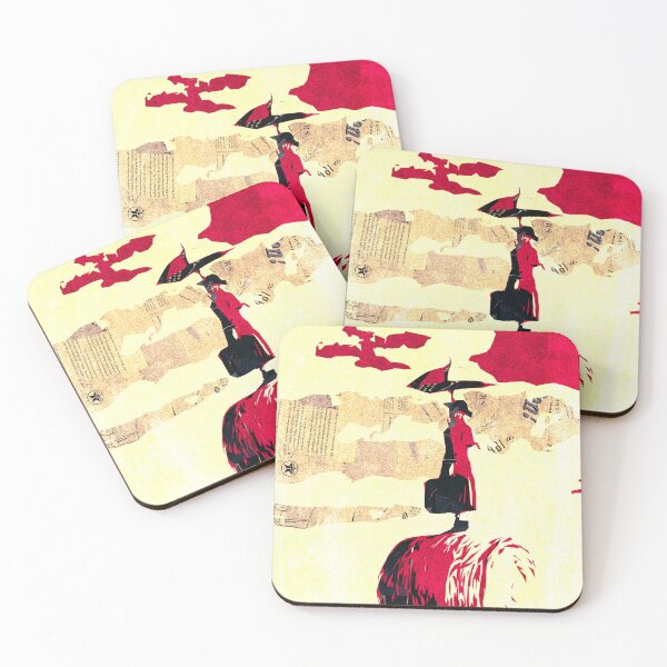 Item preview, A lady with a red umbrella on a haystack designed and sold by Hanna-Fortunata.