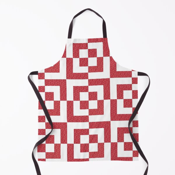 Item preview, Red and white patchwork designed and sold by FunnyChameleon.