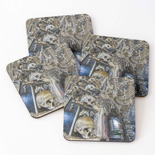 Item preview, Sedlec Ossuary Column Photo Art, Skull Bone Church designed and sold by Sedlec Ossuary Project.