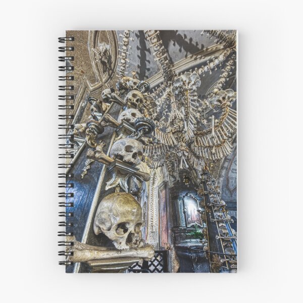 Item preview, Sedlec Ossuary Column Photo Art, Skull Bone Church designed and sold by Sedlec Ossuary Project.