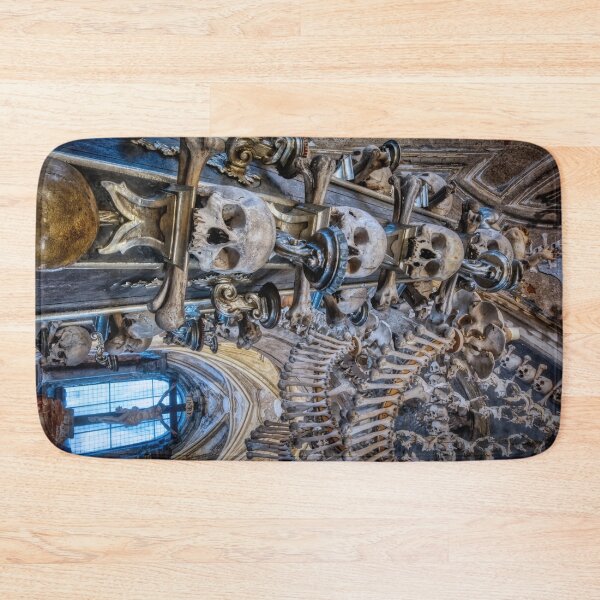 Item preview, Sedlec Ossuary Column Photo Art, Skull Bone Church designed and sold by Sedlec Ossuary Project.