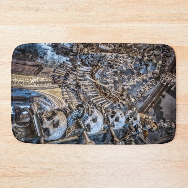 Item preview, Sedlec Ossuary Column Photo Art, Skull Bone Church designed and sold by Sedlec Ossuary Project.