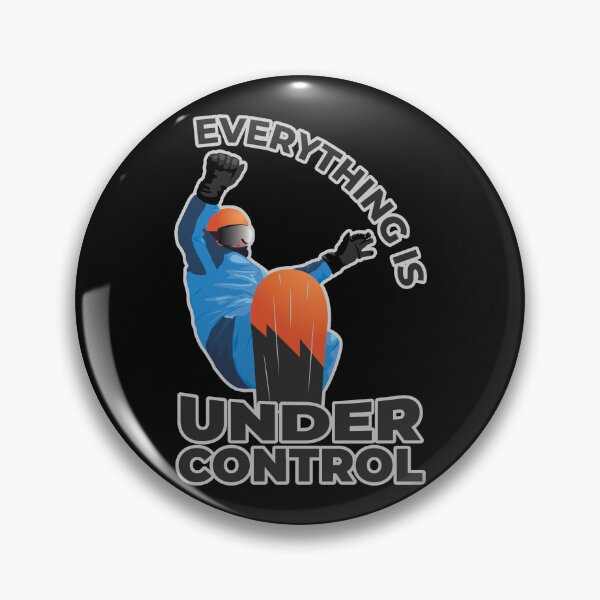 Item preview, Everything is Under Control | FUNNY SNOWBOARDING designed and sold by DrawingBoard.