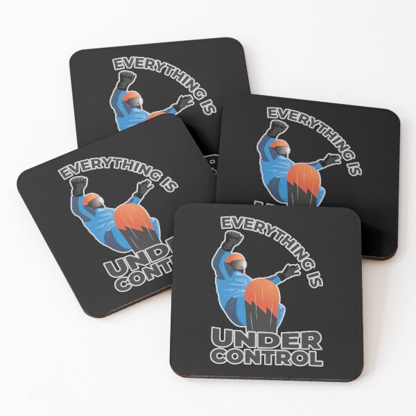 Item preview, Everything is Under Control | FUNNY SNOWBOARDING designed and sold by DrawingBoard.