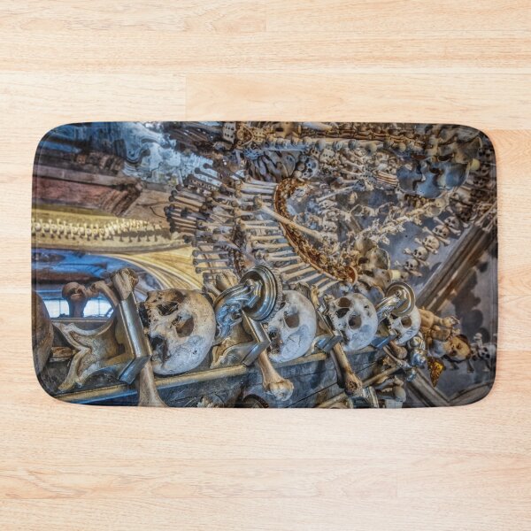 Item preview, Sedlec Ossuary Column Photo Art, Skull Bone Church designed and sold by Sedlec Ossuary Project.