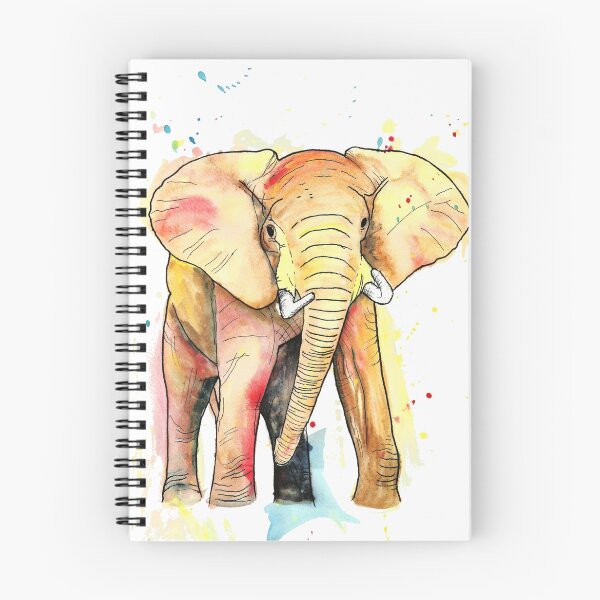Item preview, Elephant Watercolour designed and sold by LPDesignsAndArt.