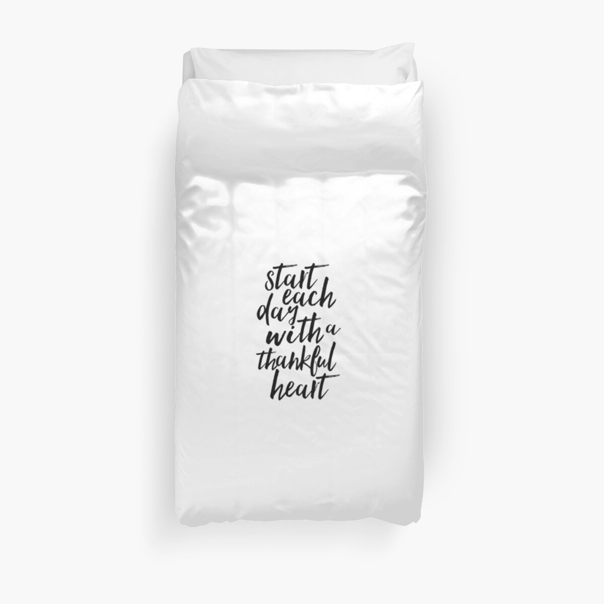 start each day with a thankful heart office decor office wall art