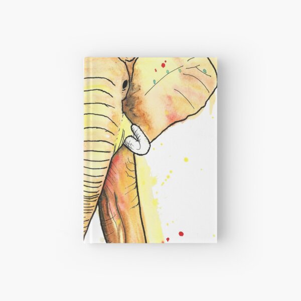 Elephant Watercolour Hardcover Journal