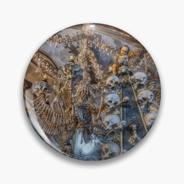 Item preview, Sedlec Ossuary Column Photo Art, Skull Bone Church designed and sold by Sedlec Ossuary Project.