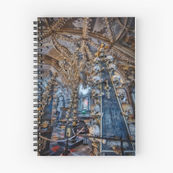 Item preview, Sedlec Ossuary Column Photo Art, Skull Bone Church designed and sold by Sedlec Ossuary Project.