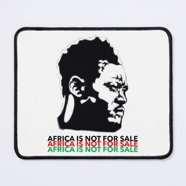 Item preview, Africa is NOT for sale! Patrice Lumumba African Leader designed and sold by sourceoflife.