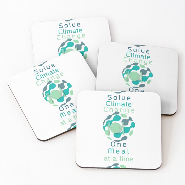 Item preview, Solve Climate Change one meal at a time - stop eating animals  White Edition  Change your Nature  designed and sold by SpArtk.