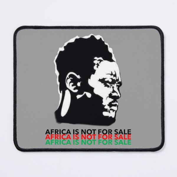 Item preview, Africa is NOT for sale! Patrice Lumumba African Leader designed and sold by sourceoflife.