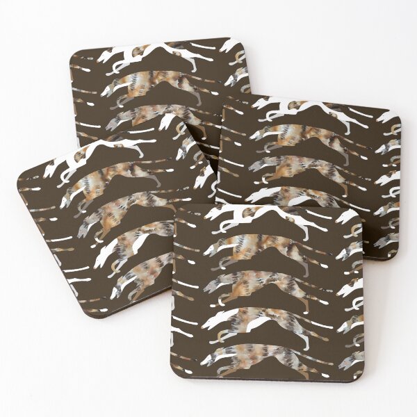 Item preview, brindle galgos designed and sold by GREYHOUNDLOVE.