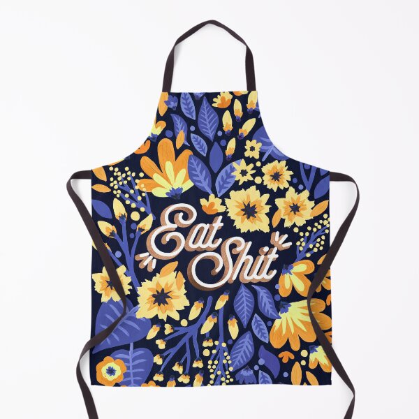 Item preview, Eat Shit – Yellow & Slate designed and sold by Cat Coquillette.