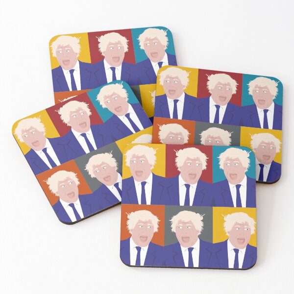 Item preview, Laughing Boris Squares designed and sold by mrsvjones.