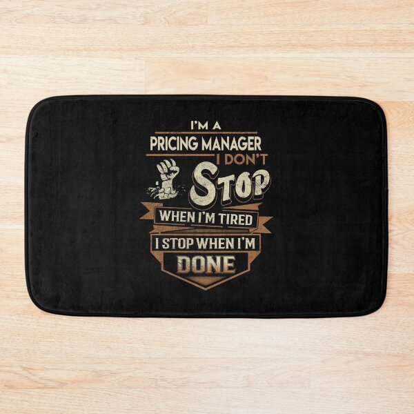 Item preview, Pricing Manager T Shirt - I Stop When Done Job Gift Item Tee designed and sold by natalinedk.